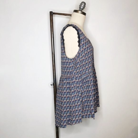 Lauren Conrad Lace-Trim Babydoll Tank size M - Picture 4 of 8